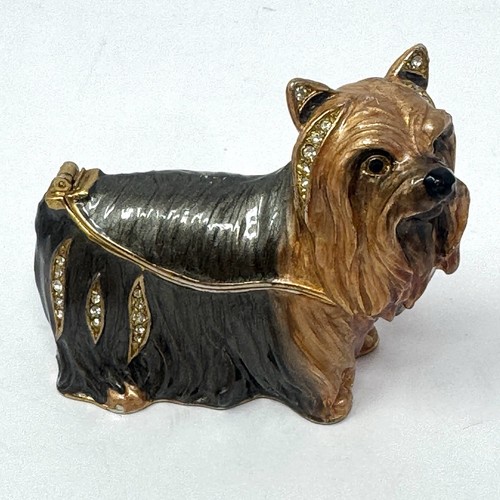 Pewter yorkshire terrier dog - pewter,